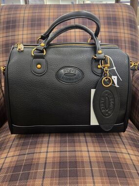 Steve Madden Black Satchel Handbag